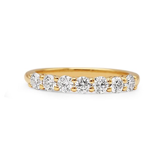 Tiffany Forever Embrace Shared Diamond Gold Eternity Wedding